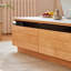 Table basse simple en bois massif de style bûche-103105011