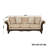 Halima Carved Wood Frame Sofa-1749367838