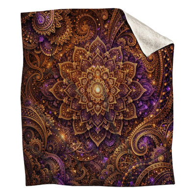 Intricate Mandala Art Blankets