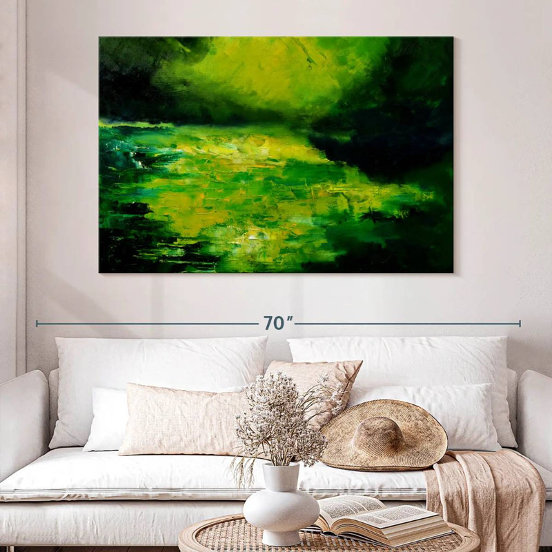 Avery Green Harmony, 34" H x 51" W