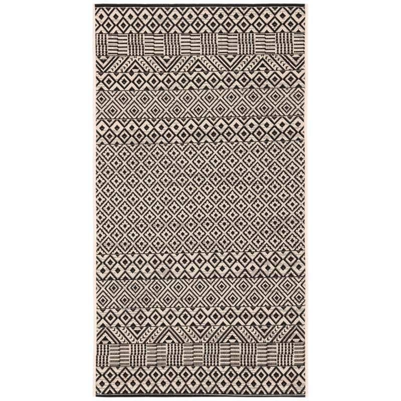 Tapis intérieur / extérieur beige Arneshia, Rectangle 2 pi 7 po x 5 pi