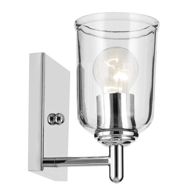 5" 1-Light Wall Sconce with Clear Glass