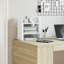 Desk Organiser 34.5X15.5X35.5 Cm Engineered Wood-178787941