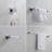 Cube 4 - Piece Bathroom Hardware Set-52358854