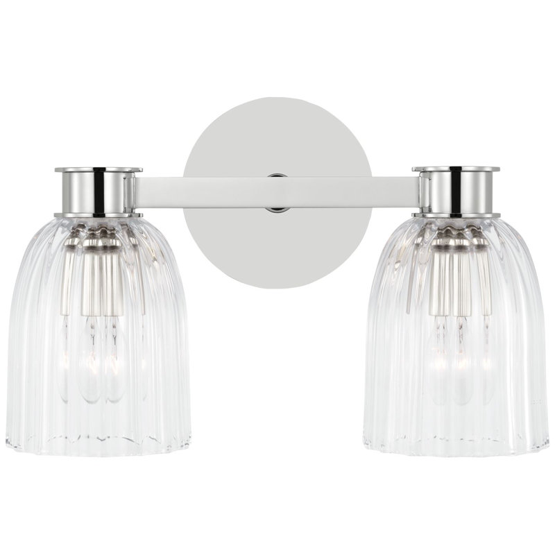 Asalea 2 - Light Vanity Light, Polished Nickel