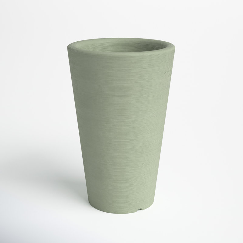 Jardinière Liscio Di Siena 391, Sauge, H 31 po x l 21 po x P 21 po