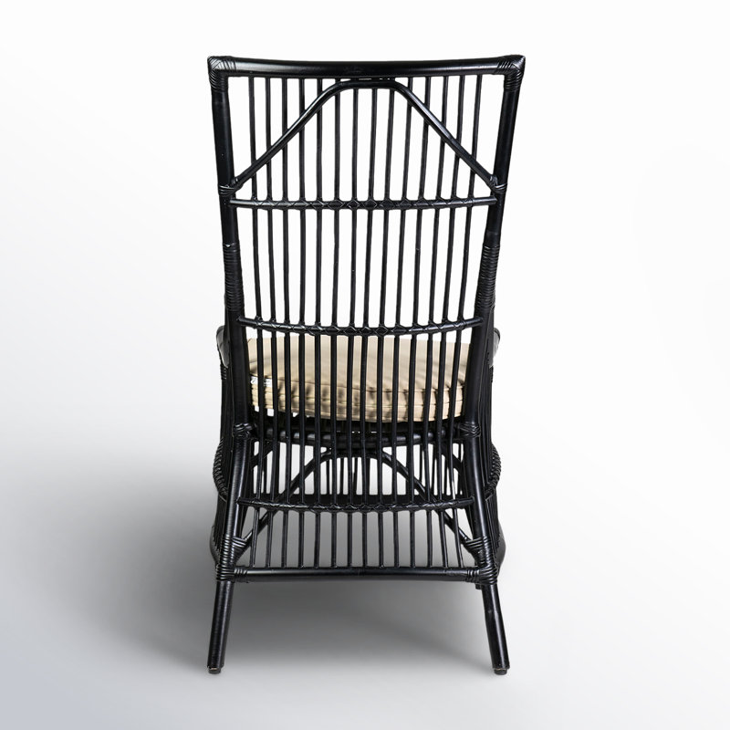 Barkley Rattan Armchair, Black