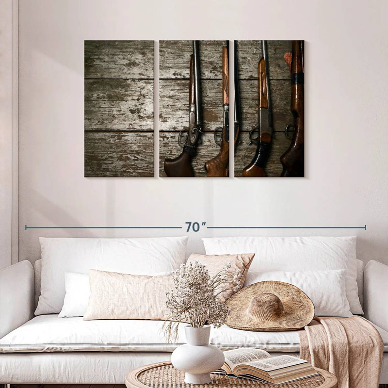 Armes de chasse Senne, H 28 po x l 45 po