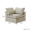 Linen Blend Slipcovered Corner Chair-543301431