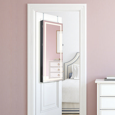 Armoire à bijoux avec miroir Daiveon