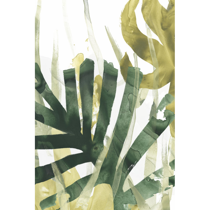 Palm Impression I 1 Piece Wrapped Canvas Painting, 122cm H x 81cm W