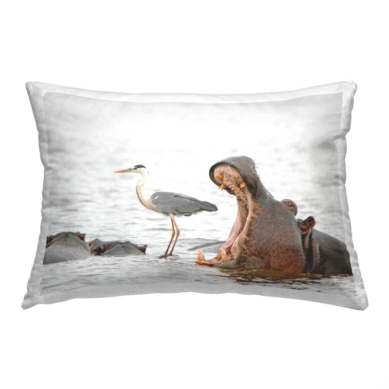 Coussin Hippo & Heron
