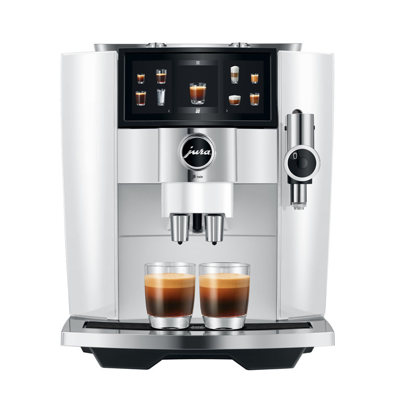 JURA J8 Twin Diamond, White