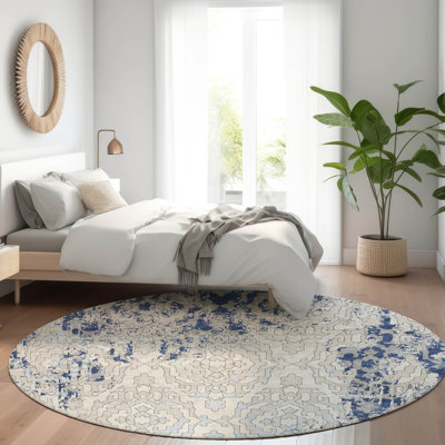 Malek Washable Oriental Indoor / Outdoor Rug