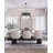 Jeanenne Frame Chandelier with Crystals Accents-181847042-181847047