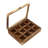 Wooden Spice Box with 12 Containers with Wooden Spoon