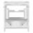 Single Bathroom Vanity Base Only-101825196