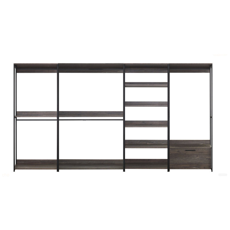 Wood Walk-In Closet System
