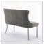 Banc en velours pour causeuse double-335066024