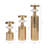 Set of 3 Decorative Candle Holders for Home Decor - Modern Tabletop Marble Candle Holder Set-2099463102