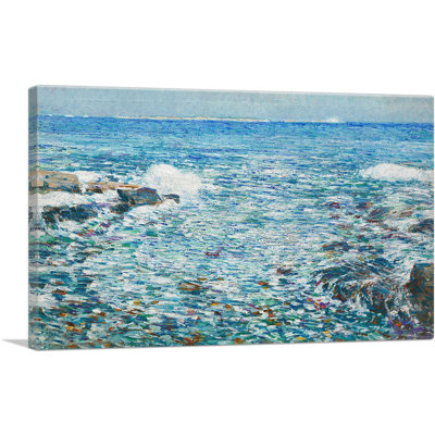 Surf Isles Of Shoals 1913 par Childe Hassam - peinture sur toile tendue