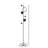 Brenetta Metal Freestanding 6 - Hook Coat Rack