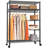 45'' Metal Rolling Freestanding Garment Rack-1676378870