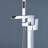 Topcraft Single Handle Floor Mounted Freestanding Tub Faucet with Handheld Shower-73021192