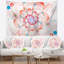 Tapisserie florale rose avec pétales de fleurs-28488245