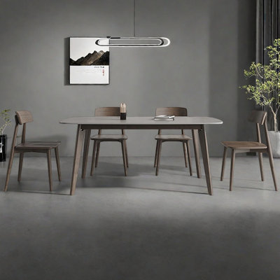 Modern minimalist dining table
