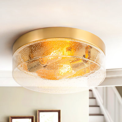 Plafonnier en verre Boatner