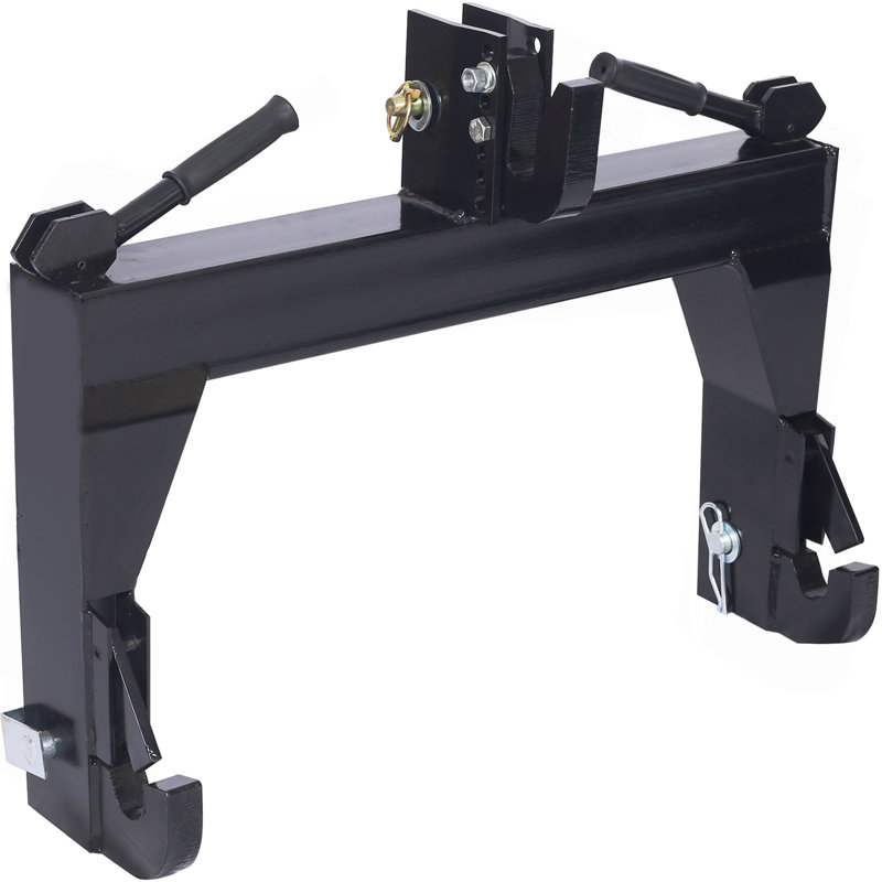 Tractor Quick Hitch ,3-Point Quick Hitch, Capacity 3000 LBS,Black Color