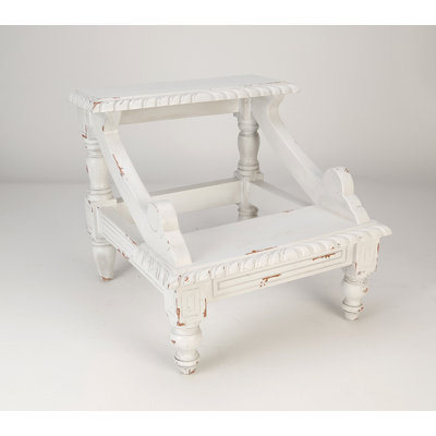2-Step Wood Step Stool