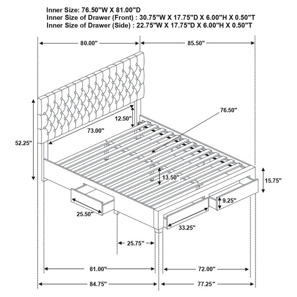 Dimensions du produit
