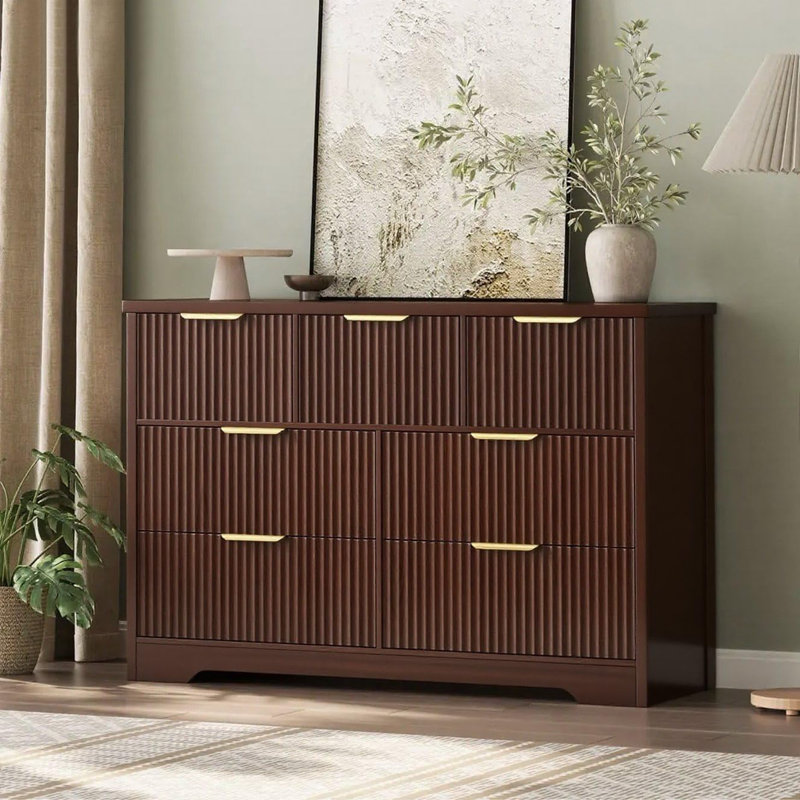 120cm W 7 - Drawer Chest of Drawers