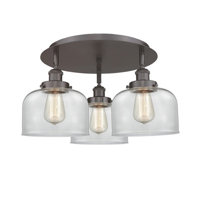 Bejtullah Glass Flush Mount