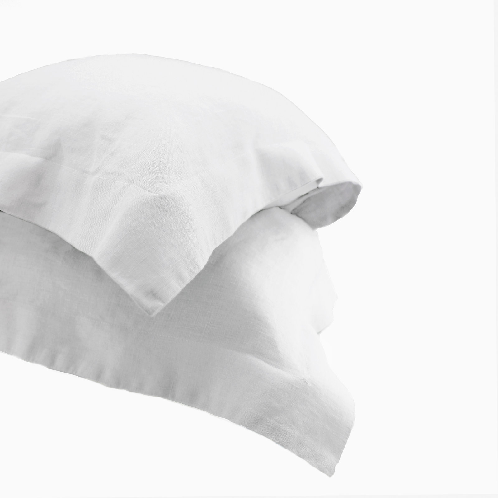 Wilkins Cotton Pillow Cover, White, Euro