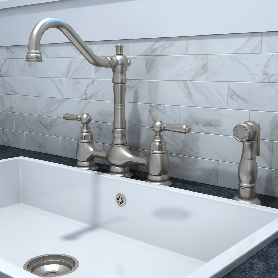 Pioneer Americana Kitchen Faucet with Side Spray Pioneer 