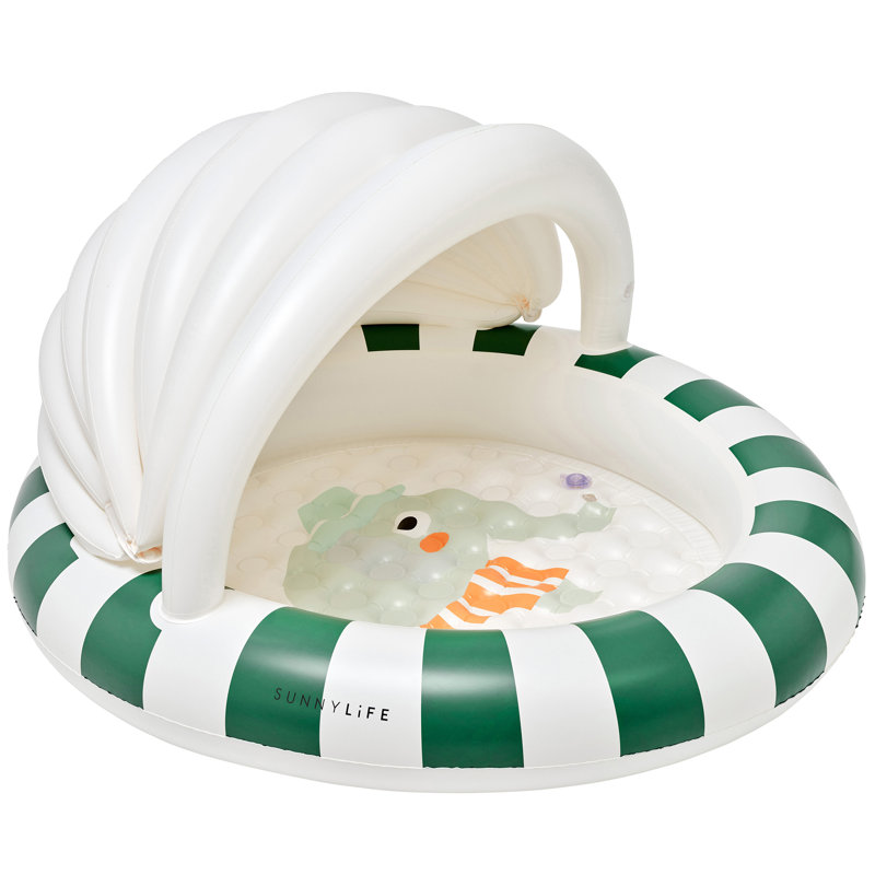 Piscine gonflable pour enfants: Eli l'éléphant gris