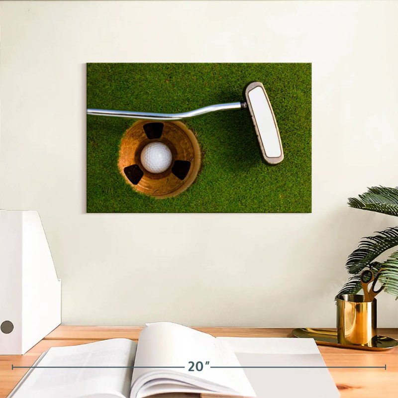 Golf Putt Score, 8" H x 12" W
