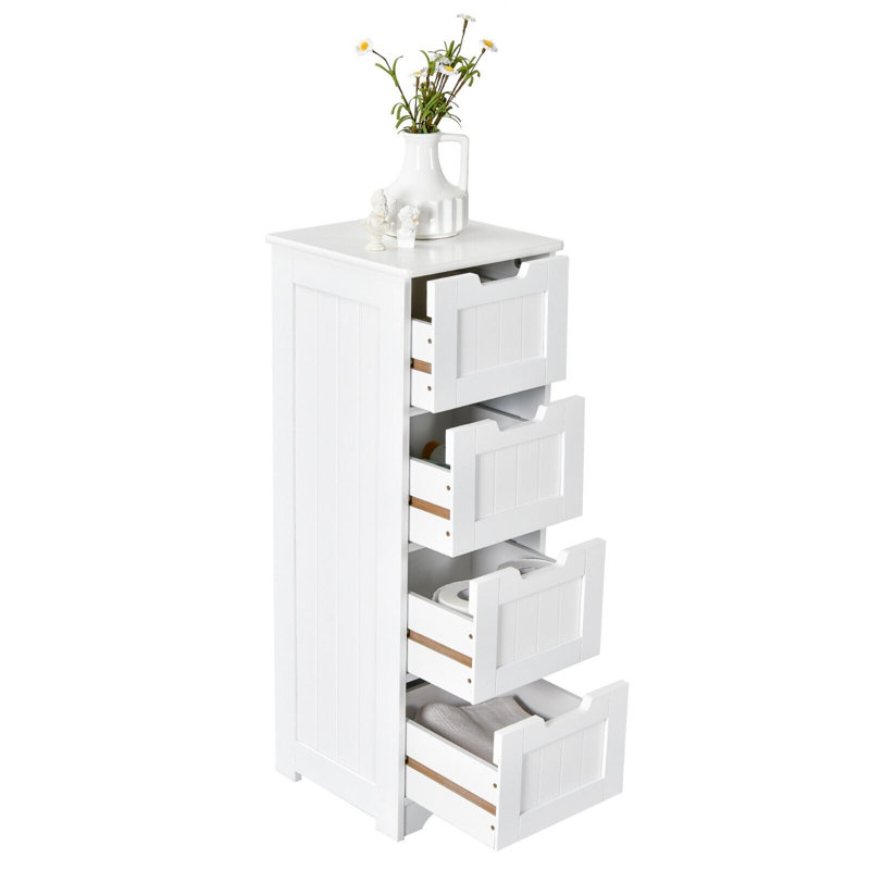 Malik Bathroom Cabinet, White