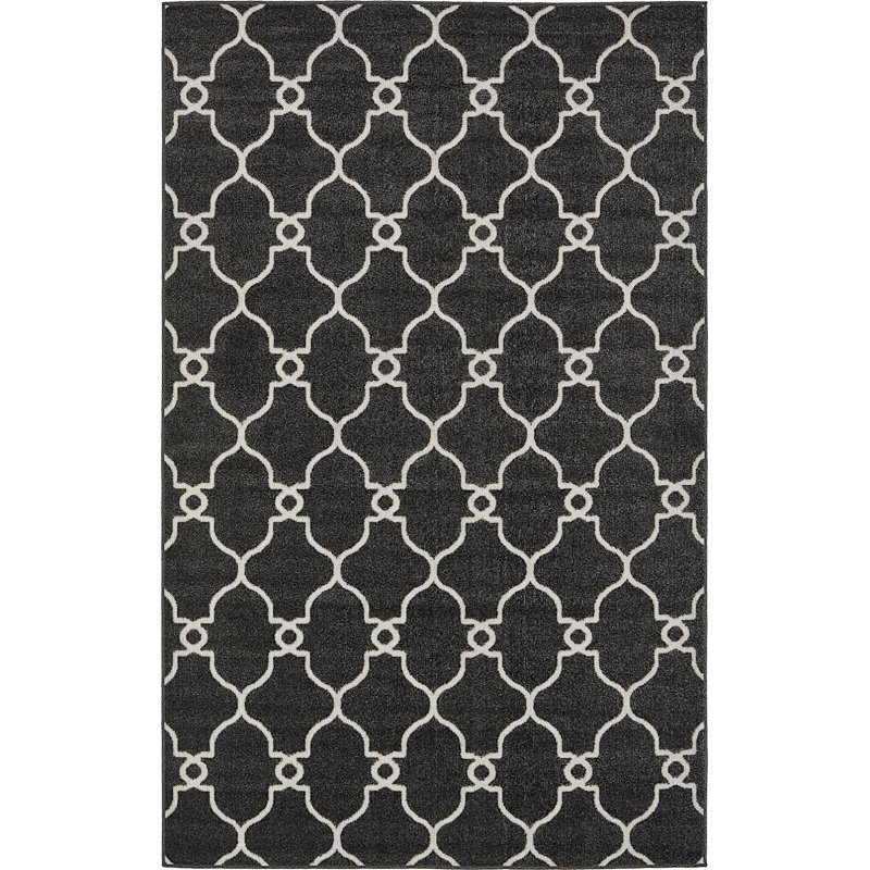 Tapis d'extérieur pour véranda couleur minuit, Rectangle 6 pi x 9 pi