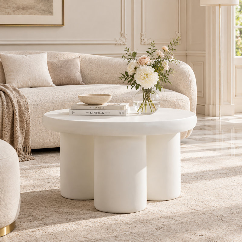 Table basse ronde