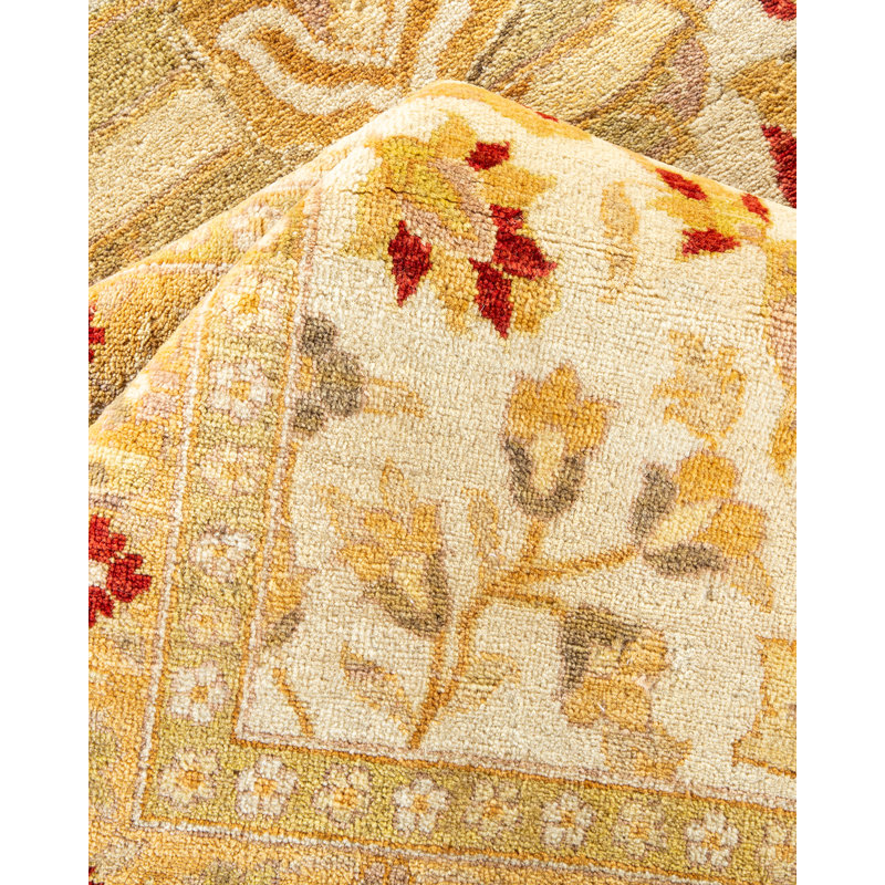 Classic One-of-a-Kind 9' 1" X 12' 0" Hand Knotted Area Rug