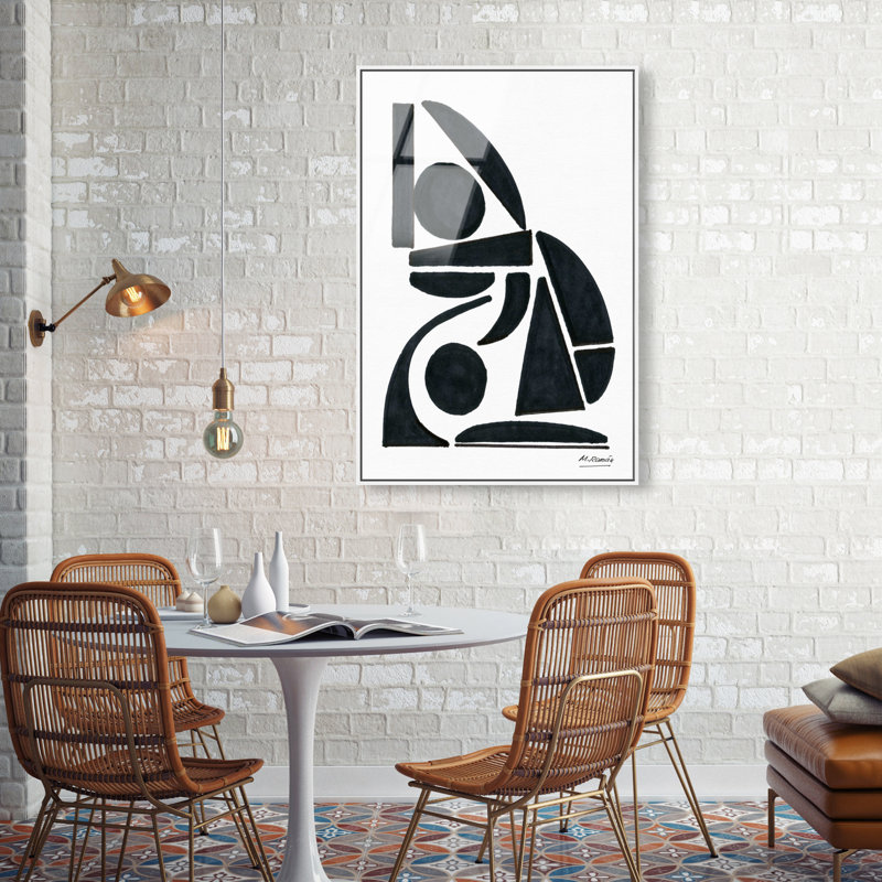 Manuel Roman - Abstracto High-Gloss Frameless Acrylic Glass Wall Art Abstract Print by Oliver Gal, Ready to Hang, 10 x 15
