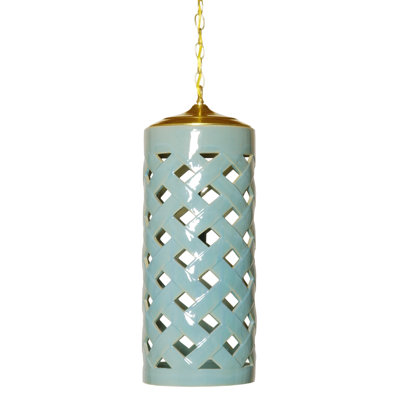 1 - Light Glazed Single Pendant