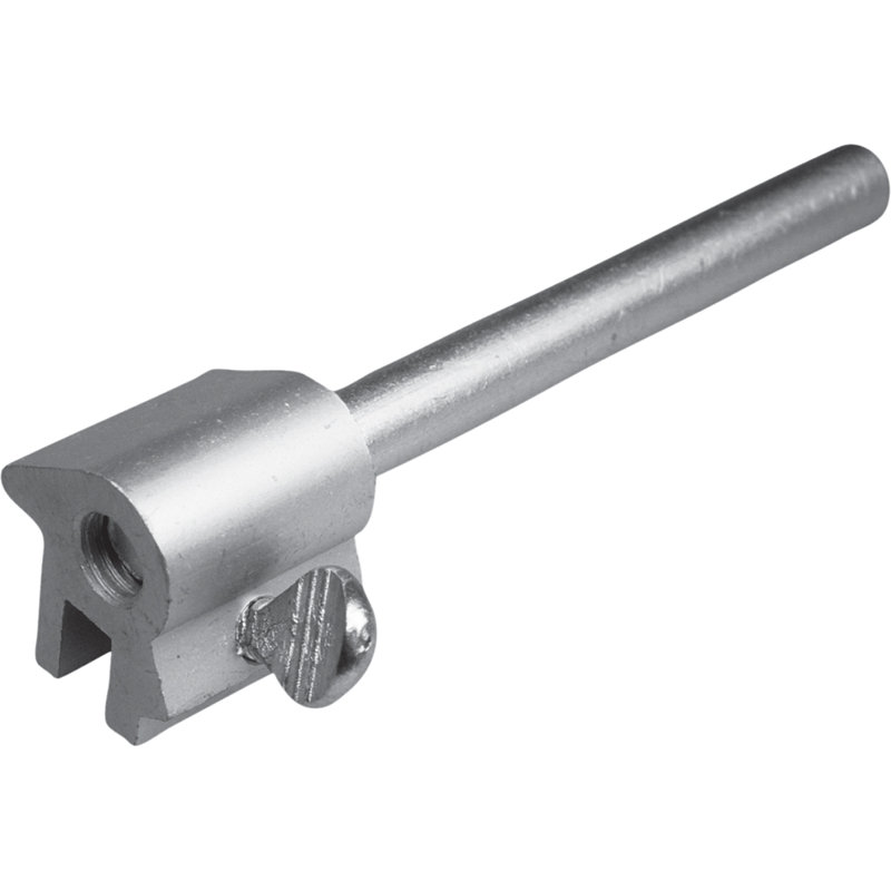 3 In., Extruded Aluminum, Aluminum Reversible Sliding Window Bar Lock