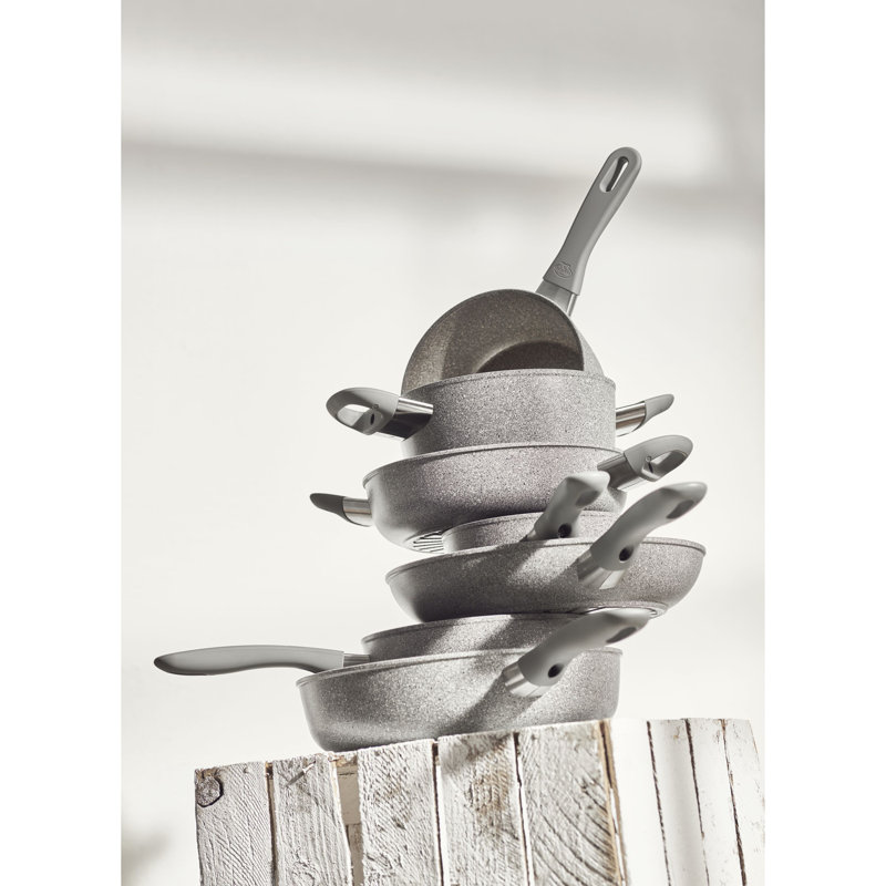 Batterie de cuisine en aluminium 10 pièces Parma Plus