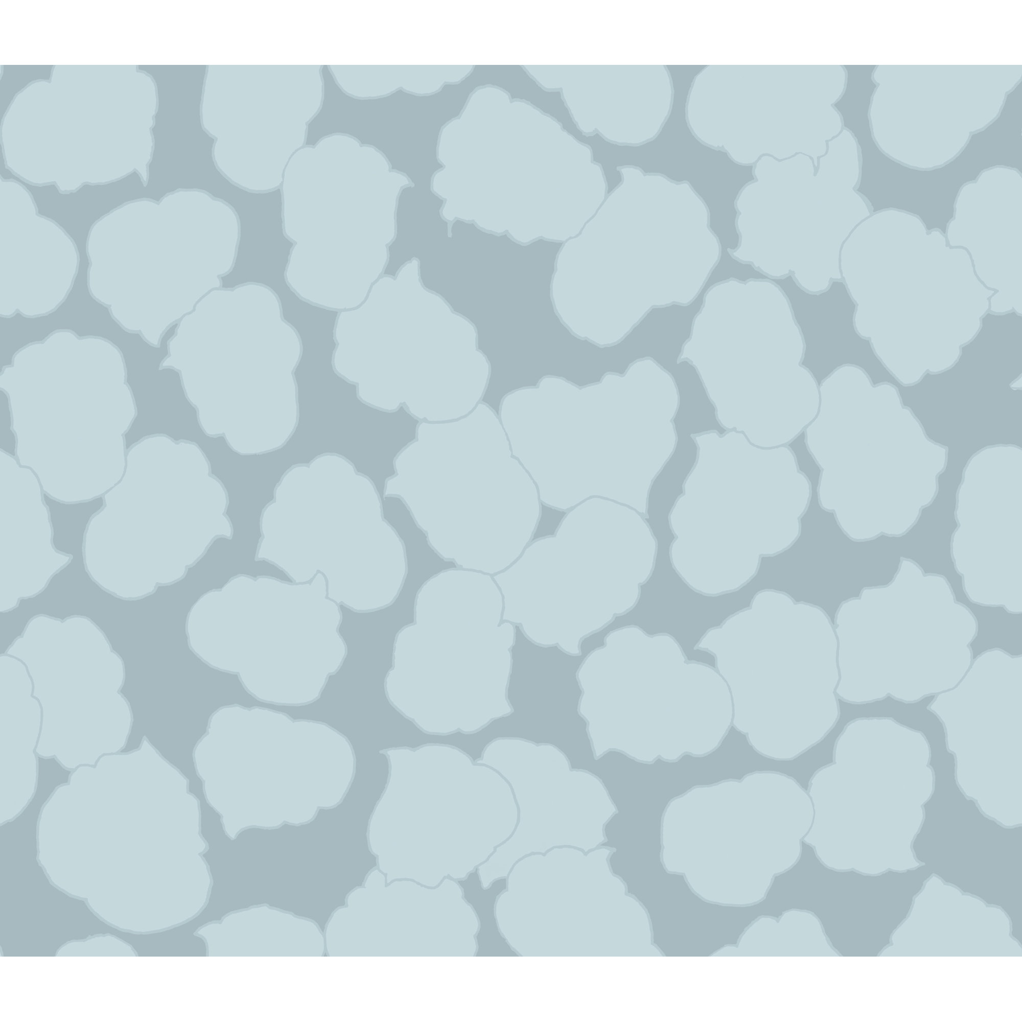 Armes Abstract Wallpaper, Light Blue