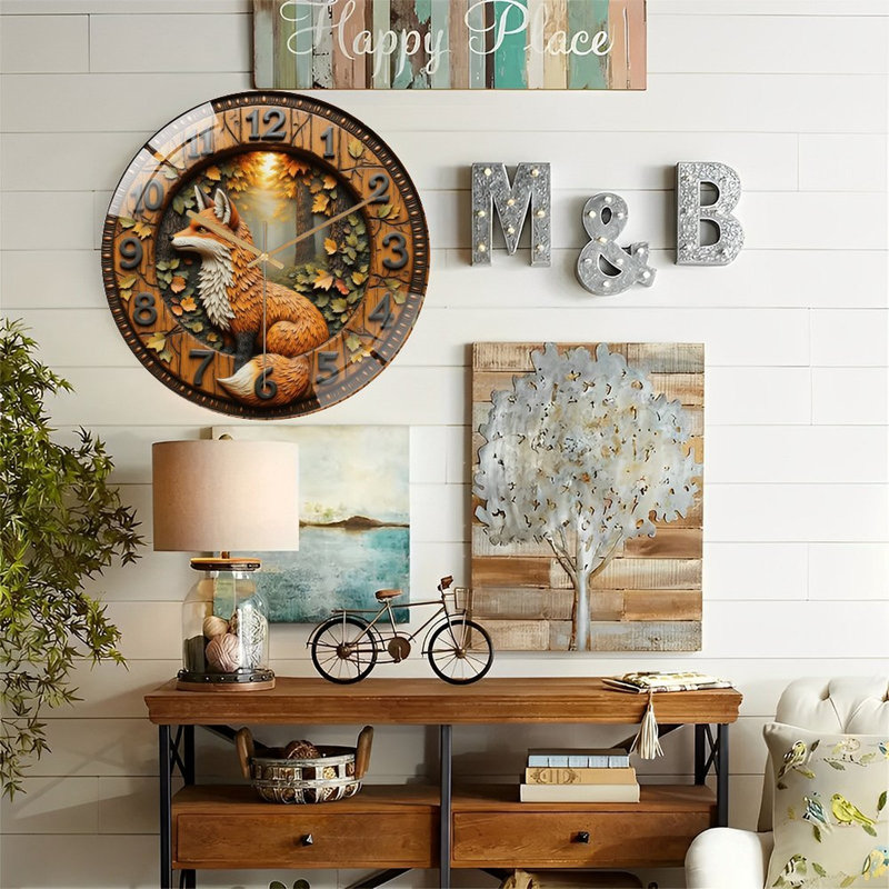 Horloge murale 12 po
